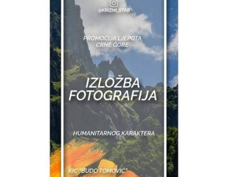 Humanitarna izložba: Prirodne ljepote Crne Gore na fotkama u KIC-u