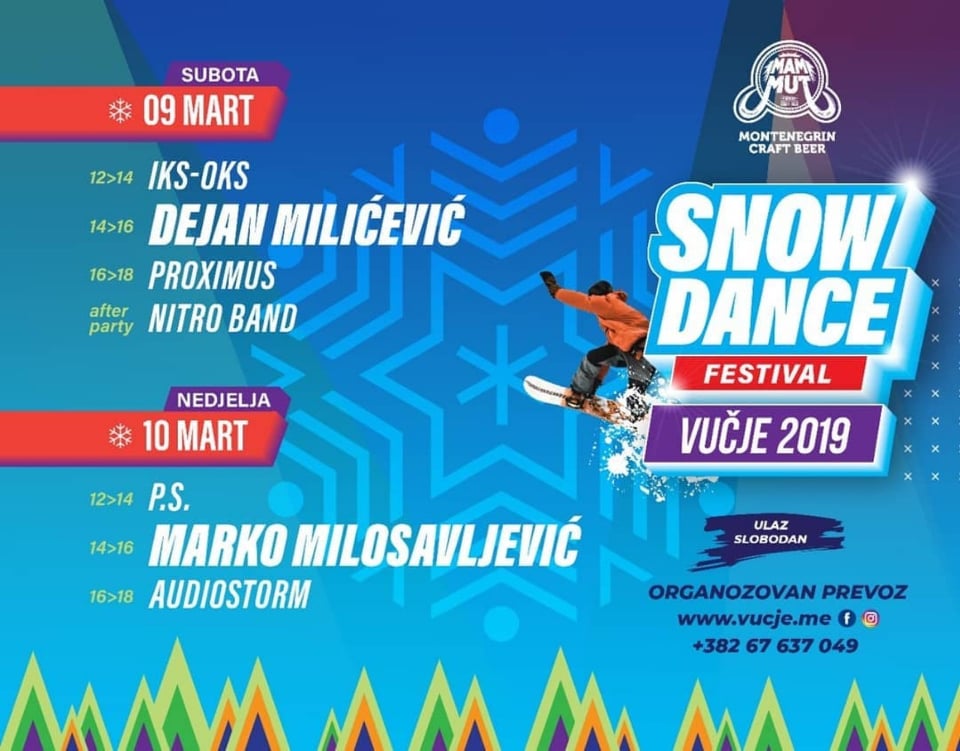 Snow dance festival na Vučju 9. i 10.marta