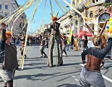 Bokelji srdačno dočekani na Riječkom karnevalu