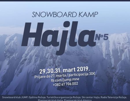 Još zabave na Hajli: Uskoro peti Snowboard kamp!