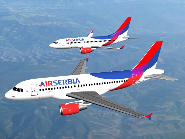 Air Serbia uvodi tri dodatna leta za Tivat