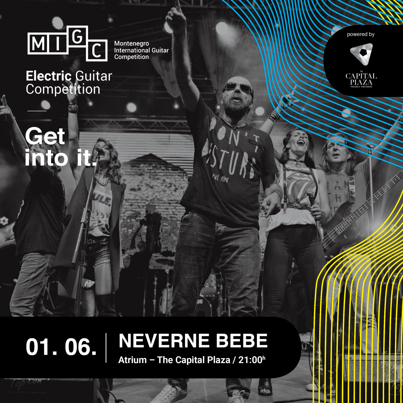 Electric Guitar Competition i Neverne bebe 1. juna u Podgorici