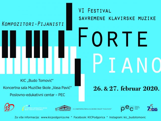 Festival klavirske muzike “Forte piano” 26. i 27. februara
