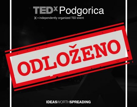 Odložen je i TEDx Podgorica