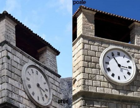 Završena rekonstrukcija Sat kule u Kotoru