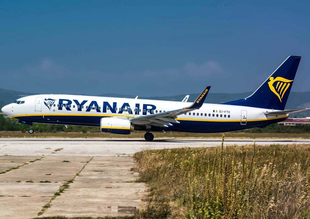 Ryanair obnovio letove sa Crnom Gorom