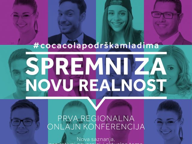Prva online regionalna konferencija u okviru programa Coca-Cola podrška mladima