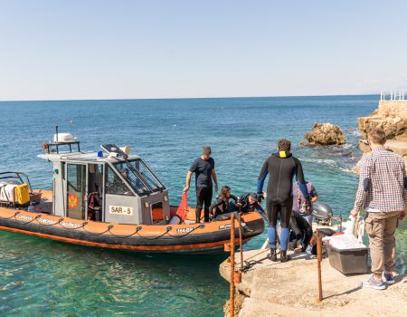 Mediteranski dan obale obilježen čišćenjem podmorja oko ostrva Stari Ulcinj