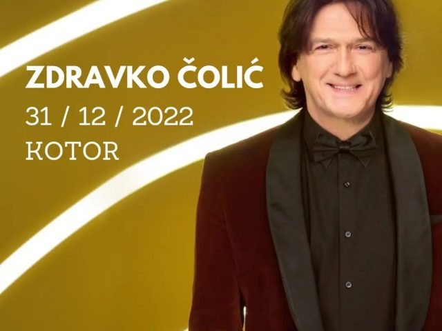 Zdravko Čolić za doček Nove godine u Kotoru