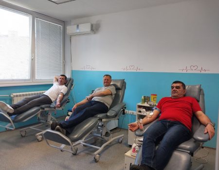 Klub dobrovoljnih davalaca krvi Pivare „Trebjesa“ prikupio 36 jedinica krvi