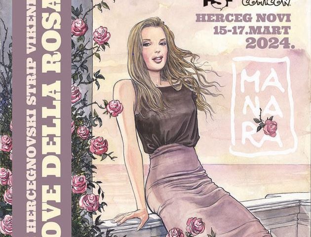 Deveti strip vikend „Il nove della rosa“ – Milo Manara u Herceg Novom