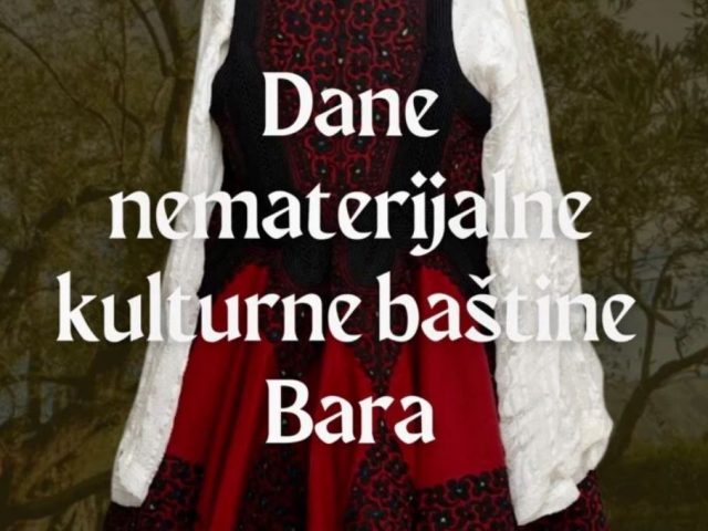 Dani nematerijalne kulturne baštine Bara 19. i 20. oktobra