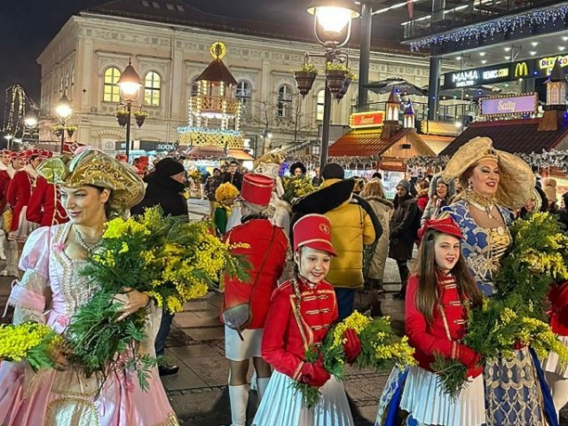 Karavan 56. Praznika mimoze u Beogradu 18. januara, na Zlatiboru dan kasnije