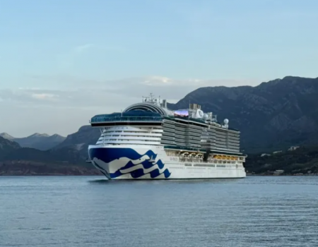 Otvorena kruzing sezona u Baru, „Sun Princess” doputovao sa preko 4.400 putnika