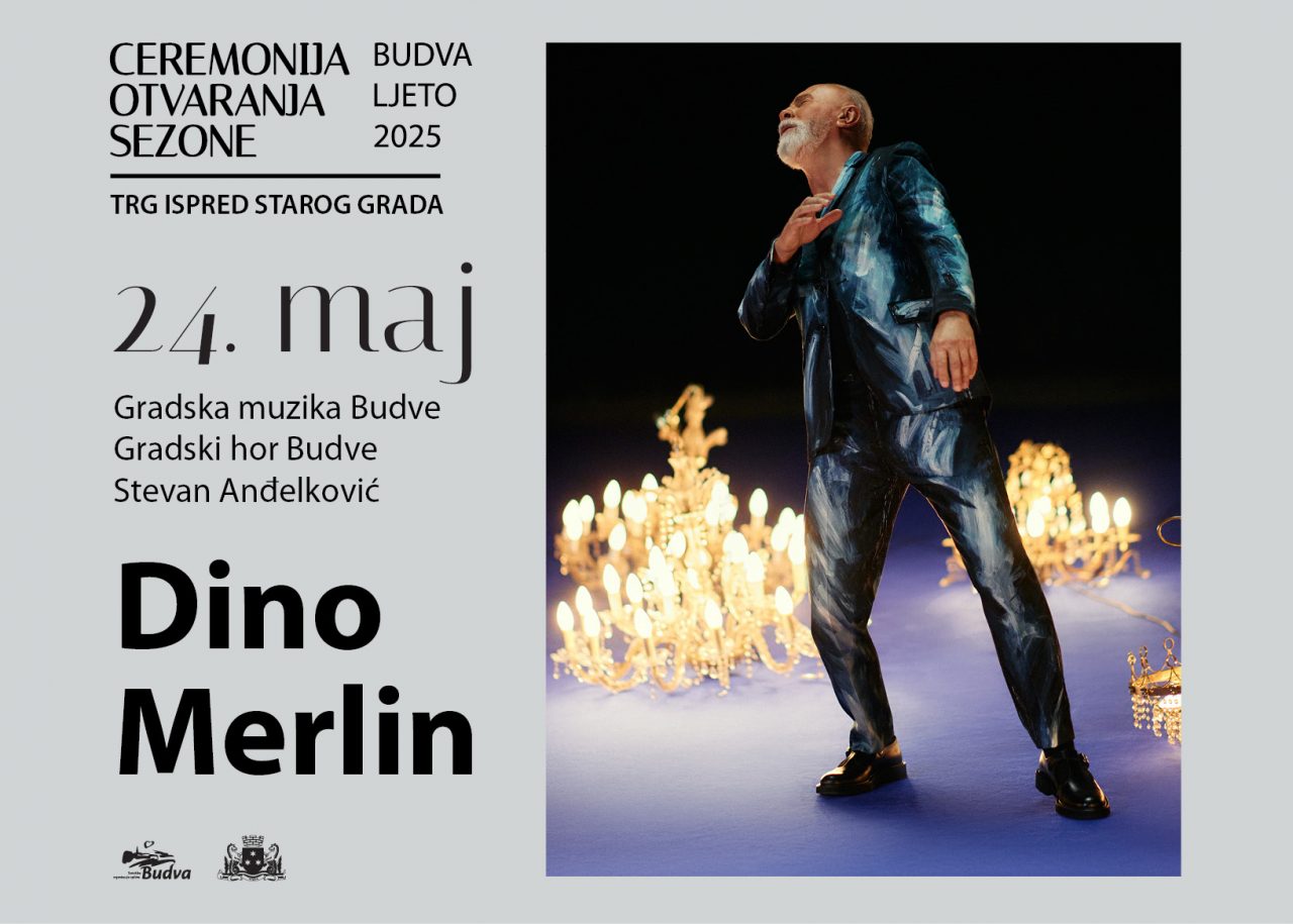 Koncertom Dina Merlina otvoriće se ljetnja sezona u Budvi
