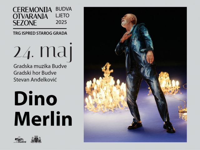 Koncertom Dina Merlina otvoriće se ljetnja sezona u Budvi