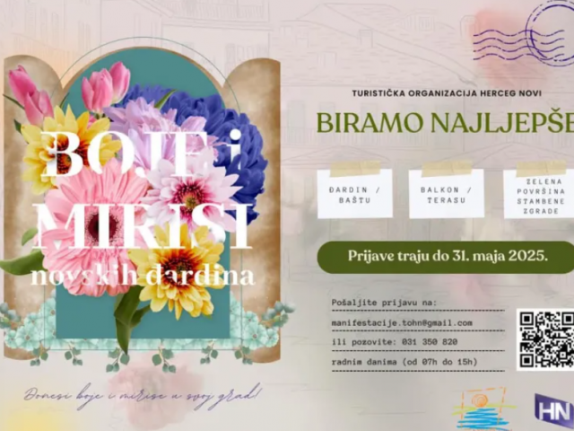 Boje i mirisi novskih đardina – nagradna akcija TO za ljepši Herceg Novi