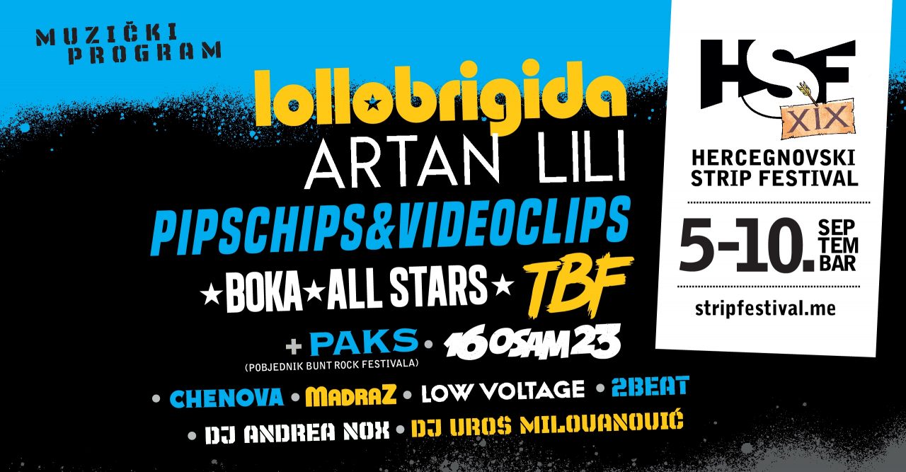 Izuzetan kvalitet i stripovskog i muzičkog programa na 19. HSF-u