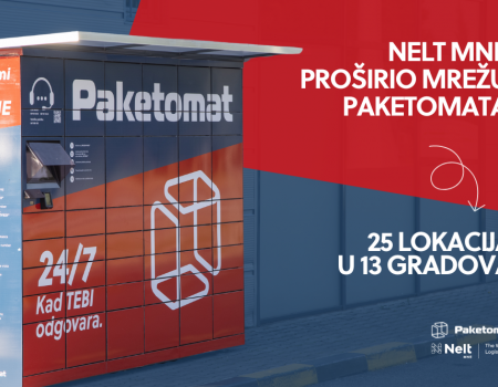 Paketomati dostupni na čak 25 lokacija u 13 crnogorskih gradova