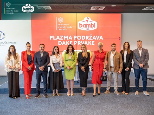 Plazma paketići za sve đake prvake u Crnoj Gori