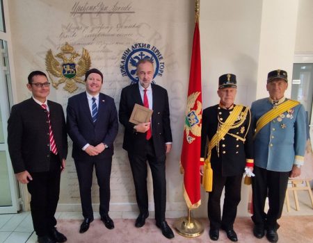 Nadvojvoda Karl von Habsburg posjetio Državni arhiv Crne Gore