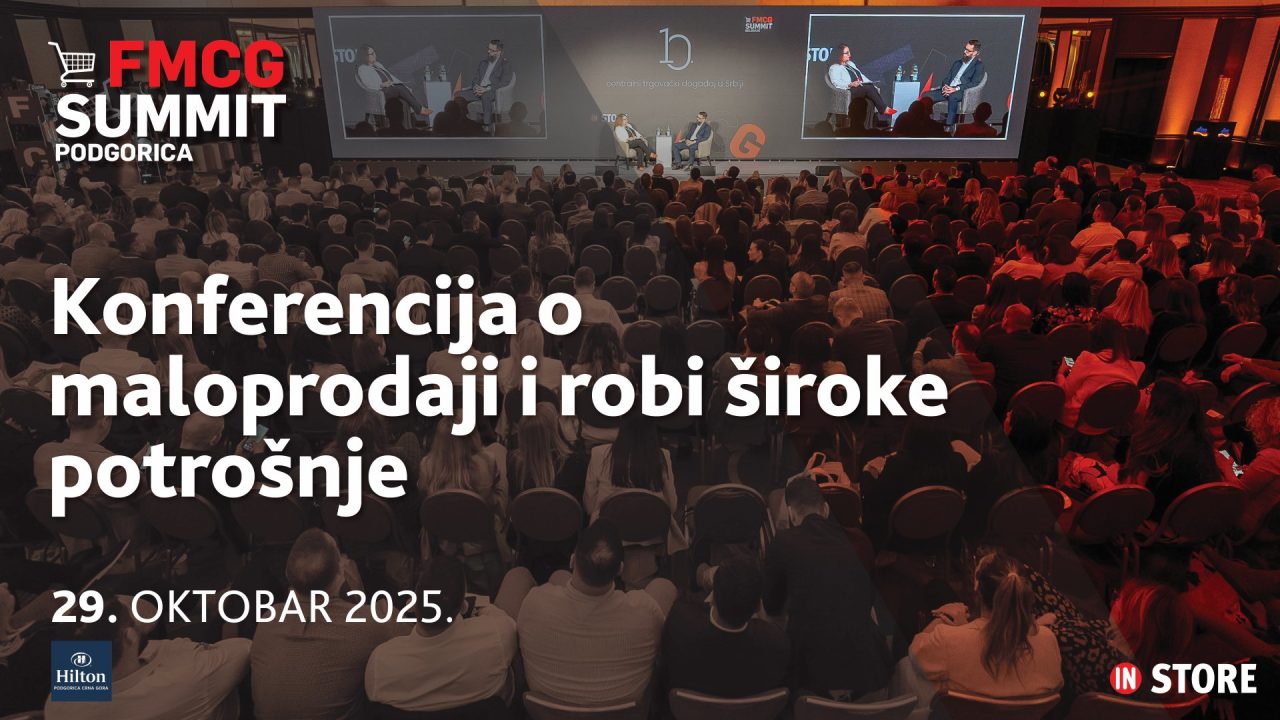 FMCG Summit Podgorica – 85% mjesta je već popunjeno!