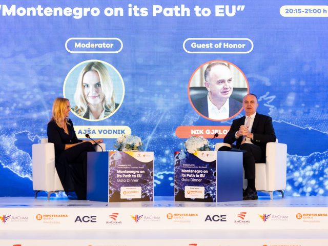 Đeljošaj na AmCham ACE konferenciji: Učlanjenjem u EU očekujemo rast investicija i jačanje regionalne i međunarodne pozicije