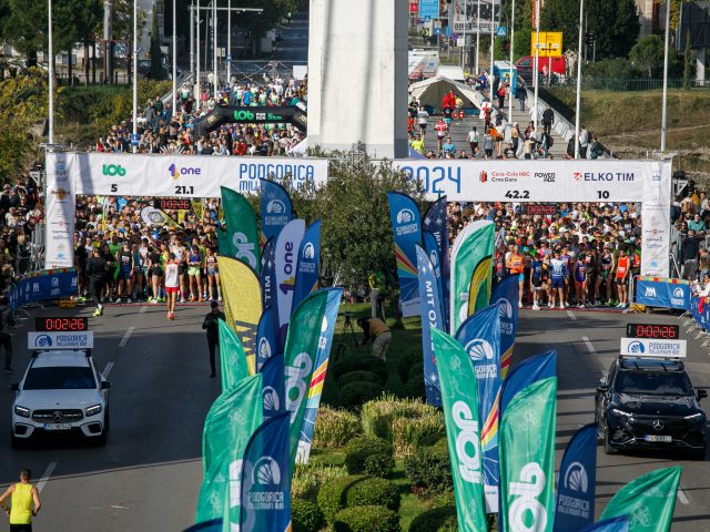 Tim Coca-Cola HBC Crna Gora: Zajedno do cilja u ritmu Podgorica Millenium Run-a