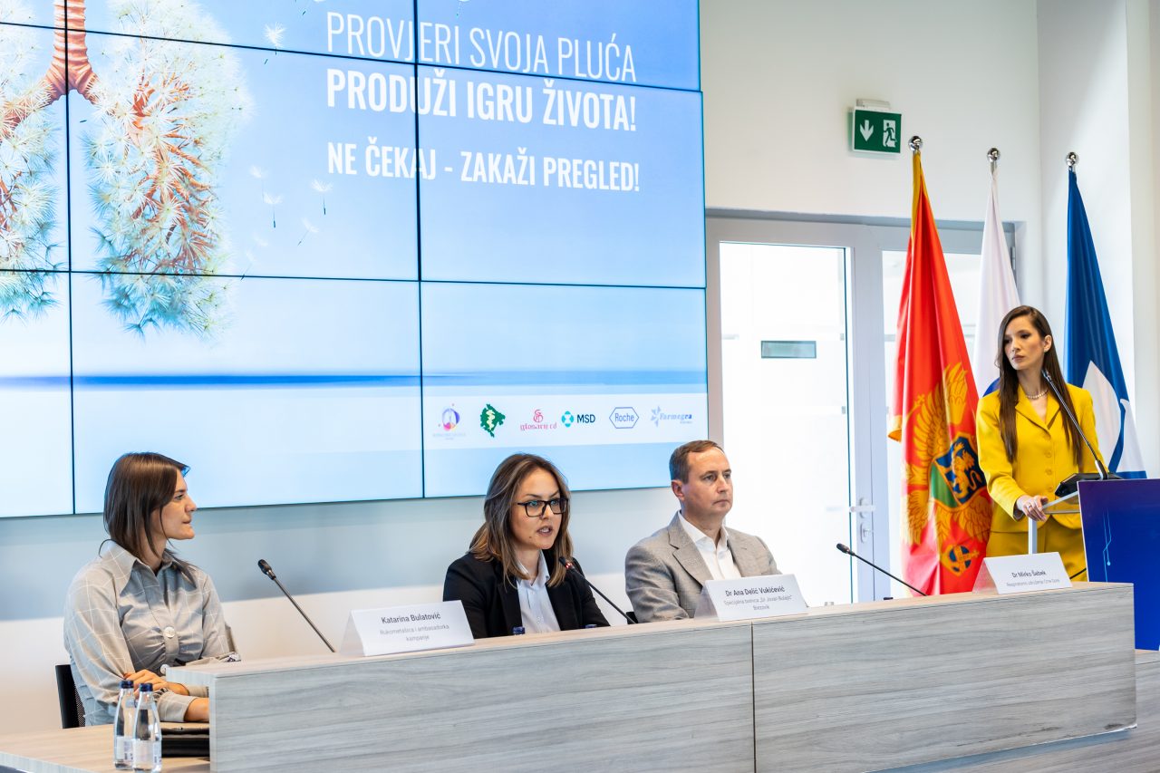 Predstavljena kampanja „Provjeri svoja pluća, produži igru života. Ne čekaj – zakaži pregled!“