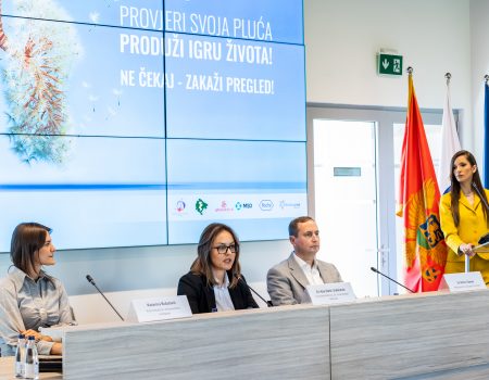 Predstavljena kampanja „Provjeri svoja pluća, produži igru života. Ne čekaj – zakaži pregled!“