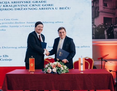 Državni arhiv Crne Gore svečano prezentovao arhivsku građu preuzetu iz Beča