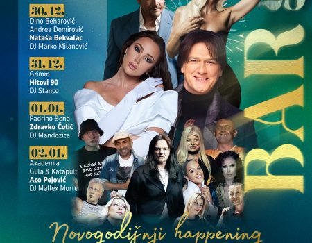 Nova godina u Baru uz najveće zvijezde