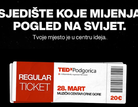 TEDxPodgorica 2026 – Ideje koje pomjeraju granice