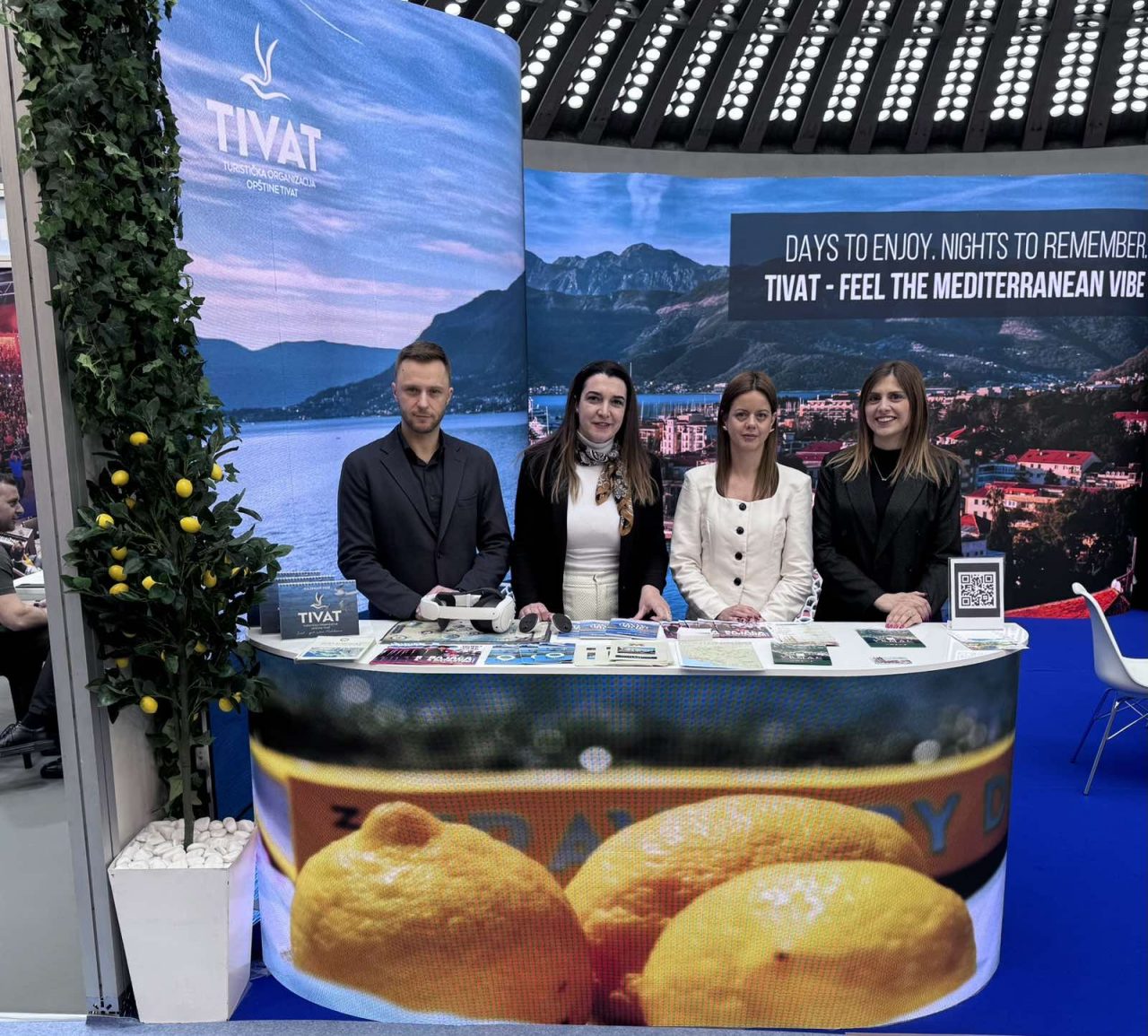 Excellent performance of the Tourism Organization of Tivat at the Belgrade fair with strong visitor interest