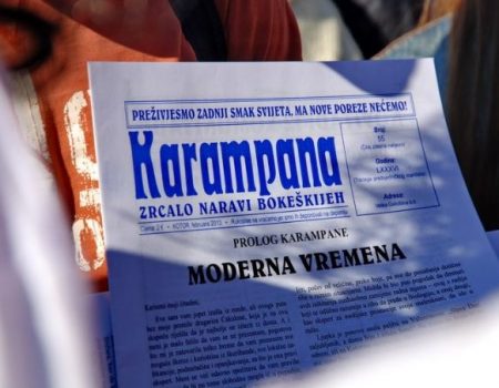 Sto godina humorističko – satiričnog  lista Karampana