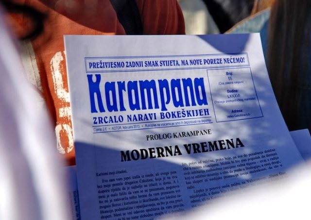 Sto godina humorističko – satiričnog  lista Karampana