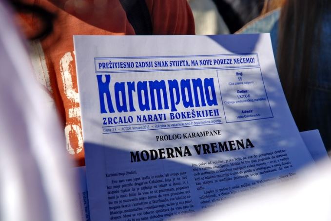 Sto godina humorističko – satiričnog  lista Karampana