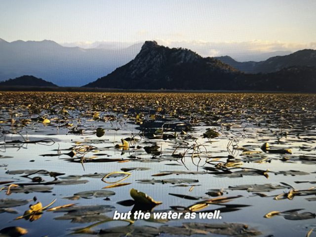 Skadar Lake in the global Netflix series The Dinosaurs