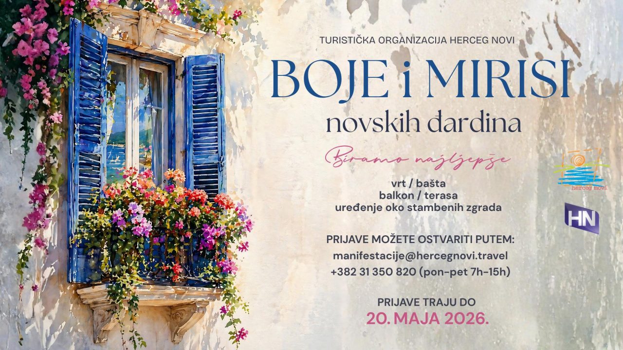 Boje i mirisi novskih đardina – nagradna akcija TO Herceg Novi za ljepši grad