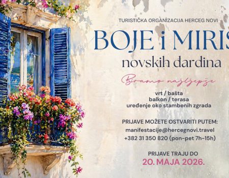 Boje i mirisi novskih đardina – nagradna akcija TO Herceg Novi za ljepši grad