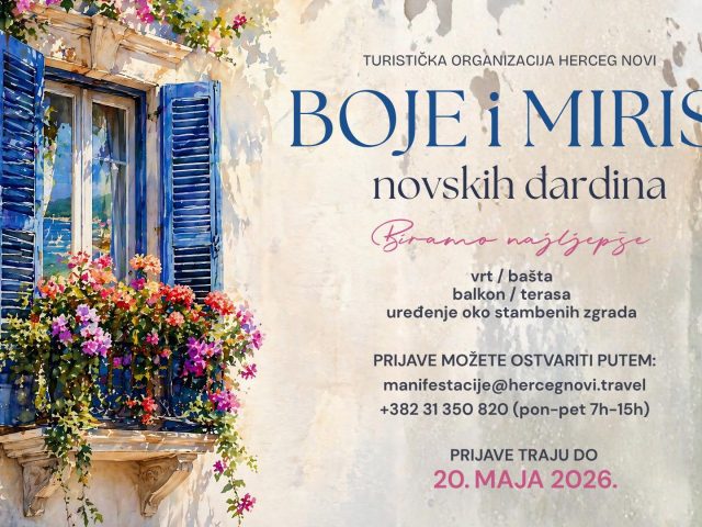 Boje i mirisi novskih đardina – nagradna akcija TO Herceg Novi za ljepši grad