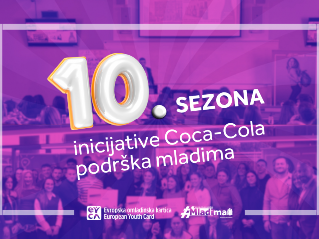 10. sezona inicijative Coca-Cola podrška mladima: Prve radionice u Herceg Novom, Kotoru i Baru