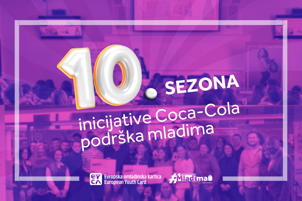 10. sezona inicijative Coca-Cola podrška mladima: Prve radionice u Herceg Novom, Kotoru i Baru