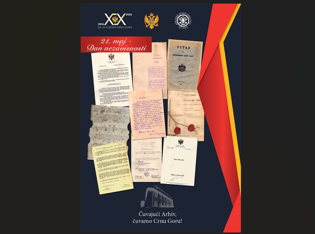 Projekat „Arhiv u javnom prostoru“: Najznačajnija dokumenta crnogorske istorije na 20 lokacija širom zemlje