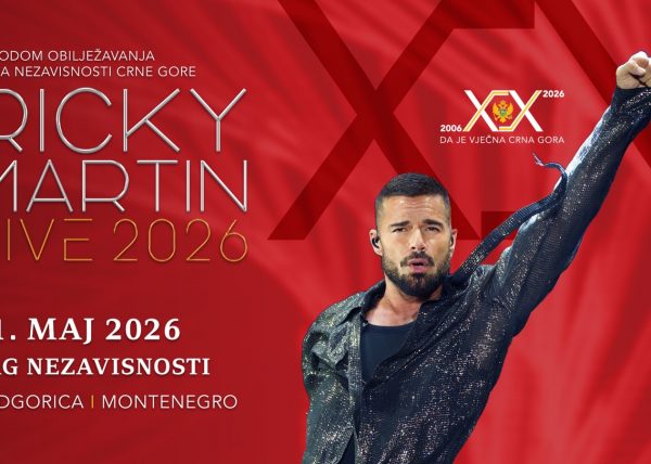Riki Martin u Podgorici povodom 20 godina nezavisnosti