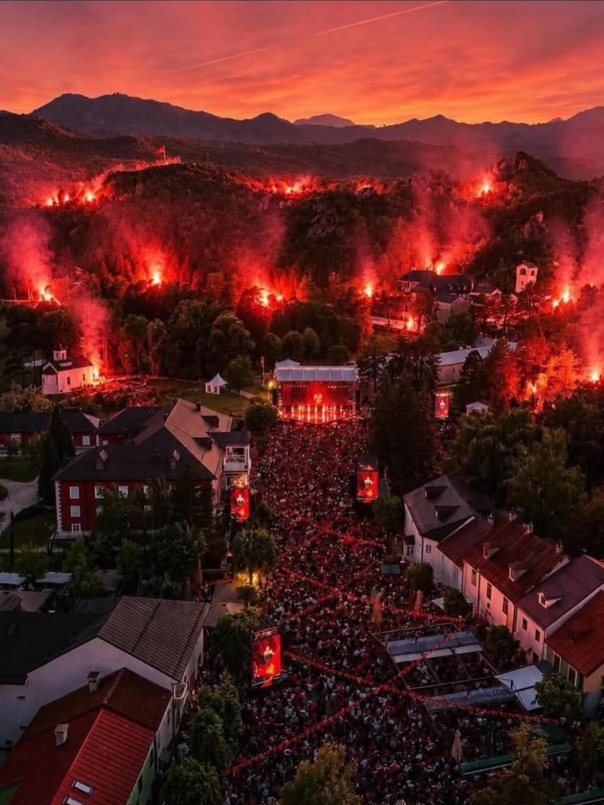 Crna Gora proslavila veliki jubilej, spektakli u Podgorici i na Cetinju