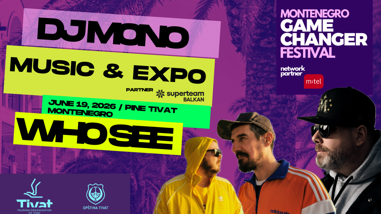 Treće izdanje Game Changer Montenegro Festivala u Tivtu