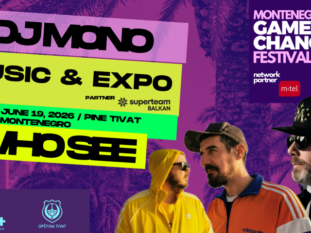 Treće izdanje Game Changer Montenegro Festivala u Tivtu
