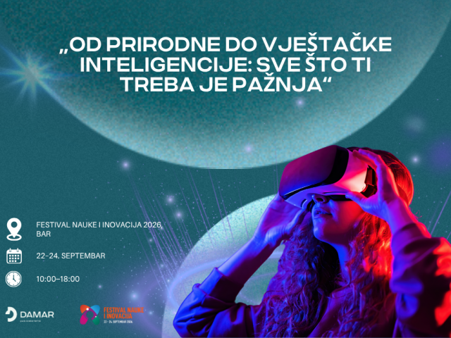 Institut DAMAR na Festivalu nauke i inovacija: Otkrijte šta se krije iza vještačke inteligencije
