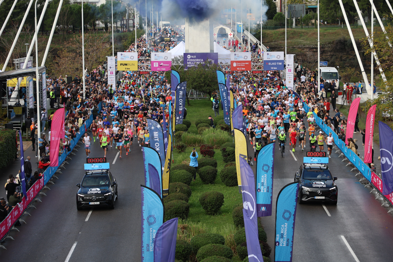 Pet kilometara za tim i zajednicu: NLB Podgorica Millennium Run poziva kompanije da okupe svoje ekipe
